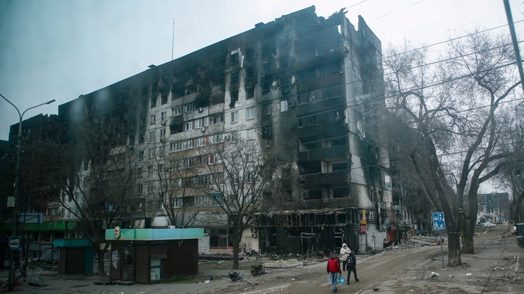 Mariupol. Rząd Ukrainy: Rosjanie pierwszy raz użyli bombowców dalekiego zasięgu