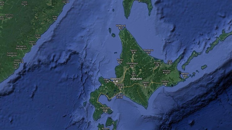 Silne trzęsienie ziemi u wybrzeży wyspy Hokkaido