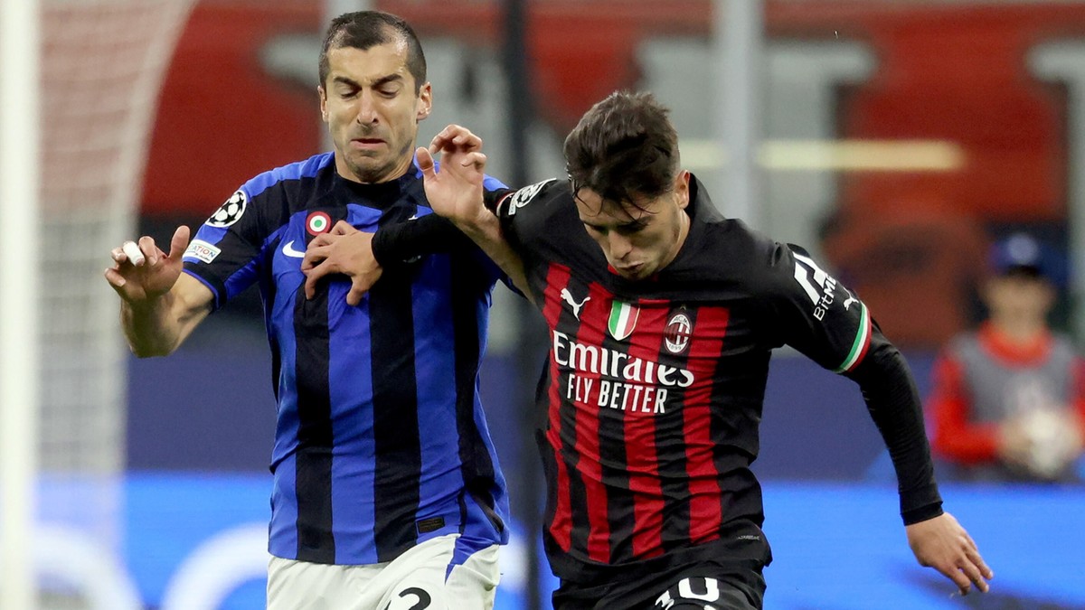 Liga Mistrzów: AC Milan - Inter Mediolan. Skrót meczu