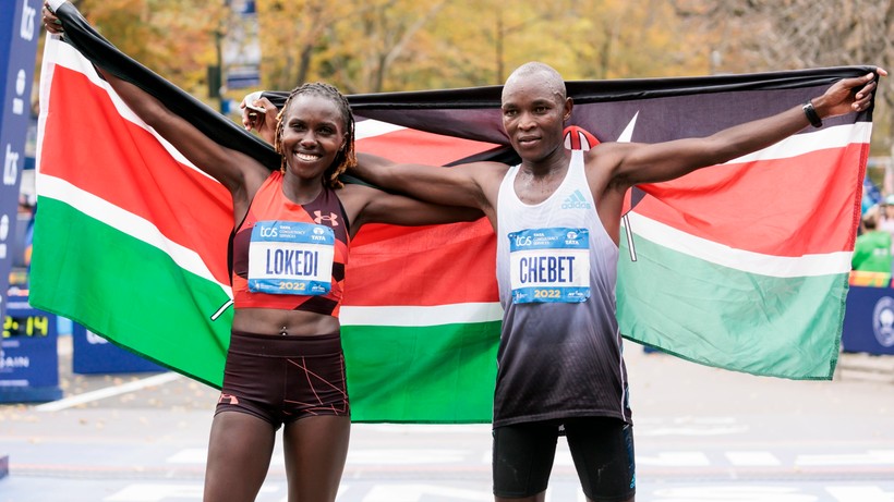 Evans Chebet i Sharon Lokedi wygrali maraton w Nowym Jorku