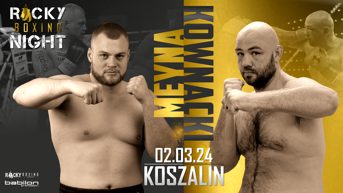 Rocky Boxing Night: Konferencja prasowa przed walką Adam Kownacki - Kacper Meyna. Transmisja TV i stream online