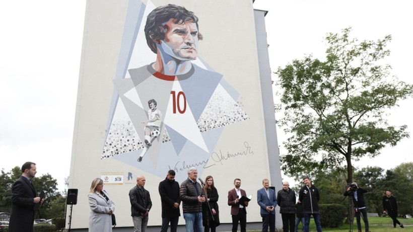 Włodzimierz Lubański: Mural to wyróżnienie dla mnie i polskiej piłki