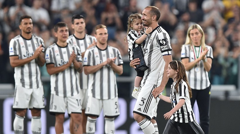 Kibice Juventusu pożegnali Giorgio Chielliniego