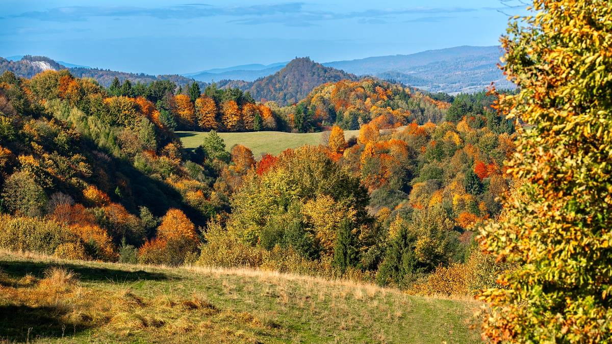 Pieniny jesienią. Fot. TwojaPogoda.pl