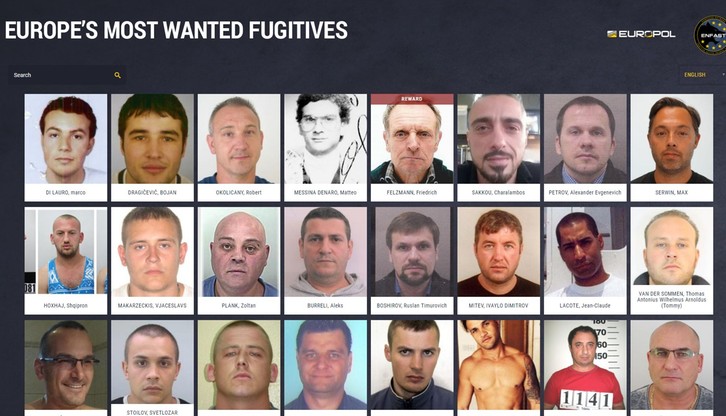Europol ma noworoczne życzenie: ująć 54 najbardziej poszukiwanych przestępców. "Pomożecie?"