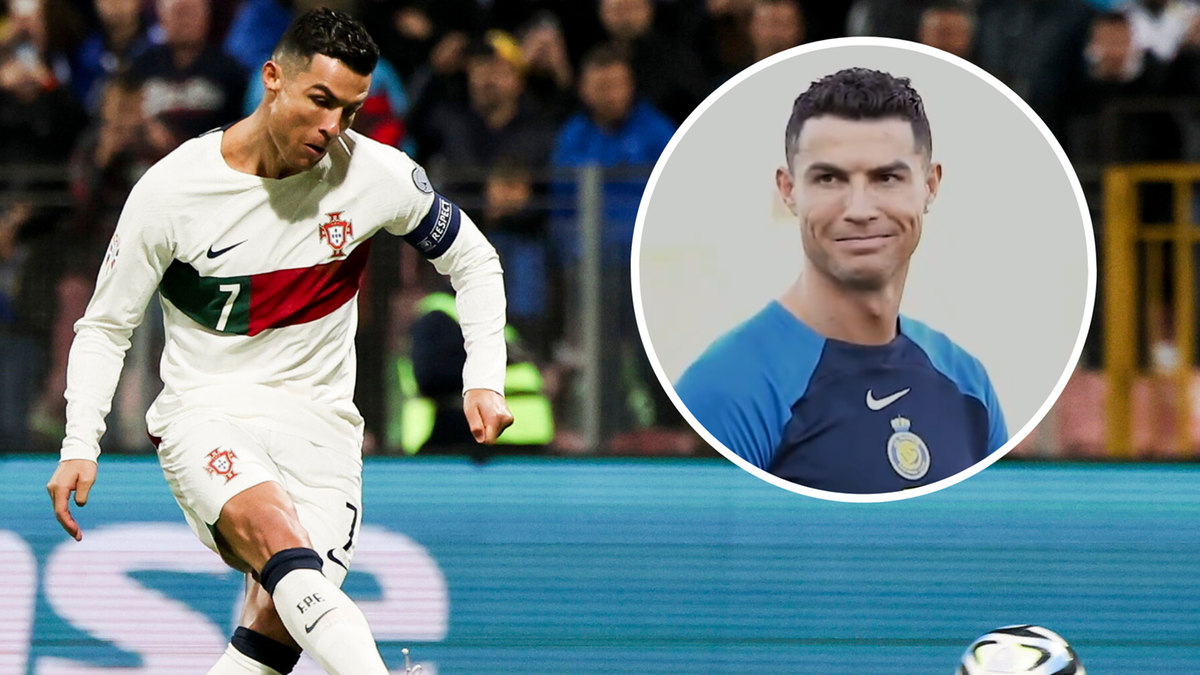 Zaskoczony Cristiano Ronaldo! Zobaczcie, co zrobili klubowi koledzy Portugalczyka