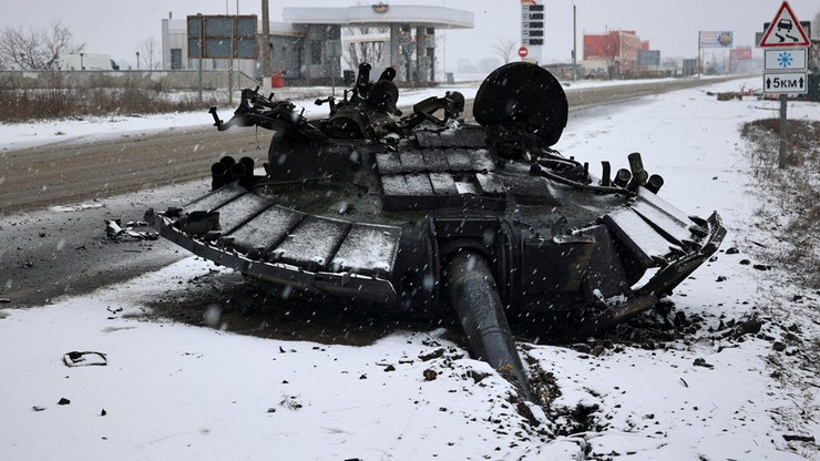 Wojna w Ukrainie. Przy pomocy drona zniszczono 180 jednostek sprzętu wojskowego Rosji