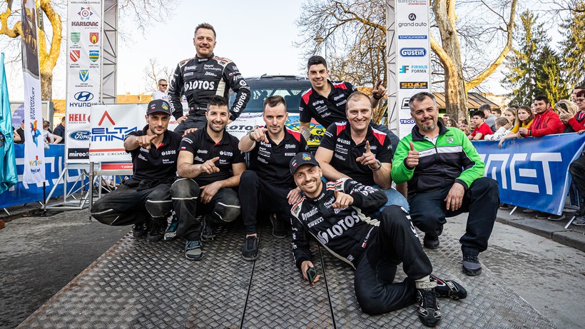Świetne tempo Kajetana Kajetanowicza w Quattro River Rally Karlovac 2022