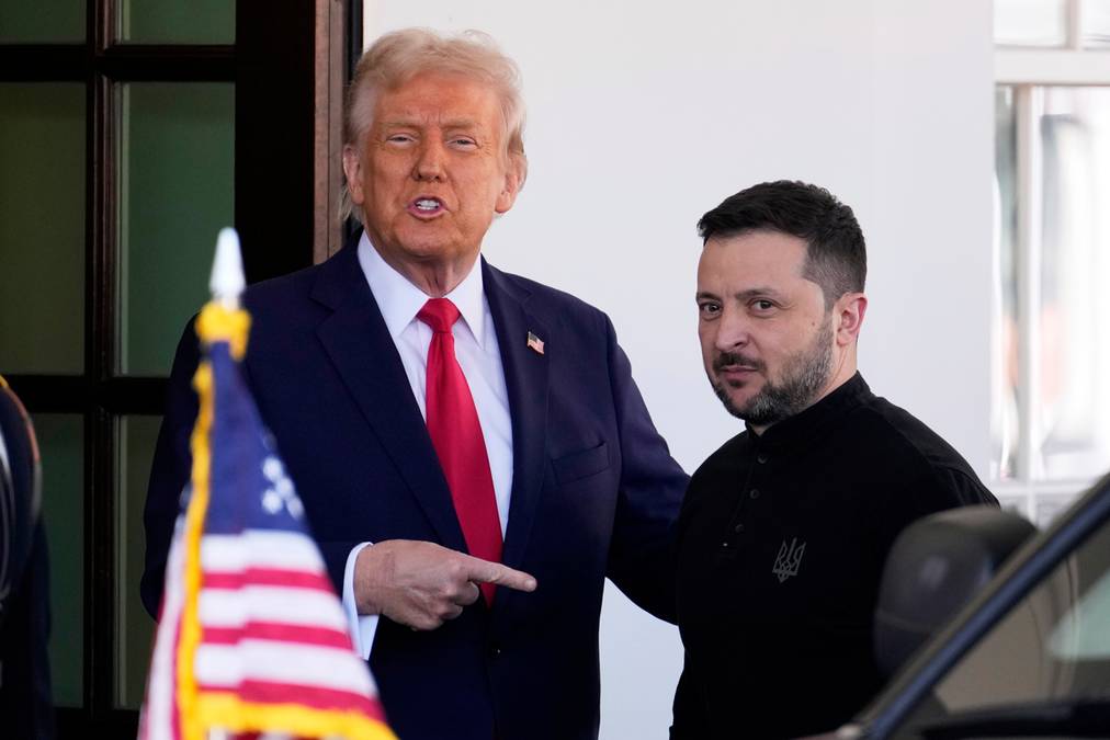 Spotkanie Wołodymyra Zełenskiego i Donalda Trumpa w Białym Domu