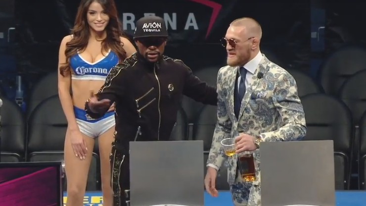 McGregor prowokuje Mayweathera do walki MMA! "Skończysz w zakładzie pogrzebowym"