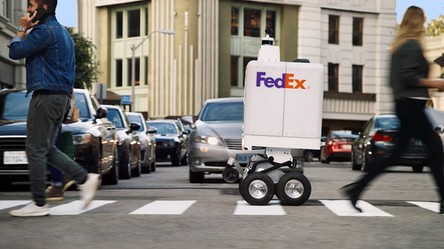 FedEx prezentuje swoje autonomiczne roboty rozwożące paczki