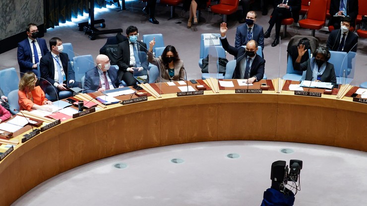 Rada Bezpieczeństwa ONZ. "Jeśli Rosja ponownie napadnie Ukrainę konsekwencje będą przerażające"