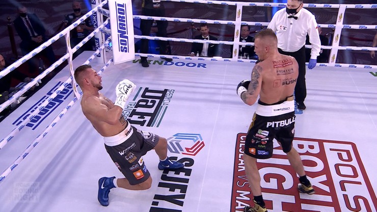 Polsat Boxing Night 9: Przemysław Runowski potężnie rozbił Michała Syrowatkę (WIDEO)
