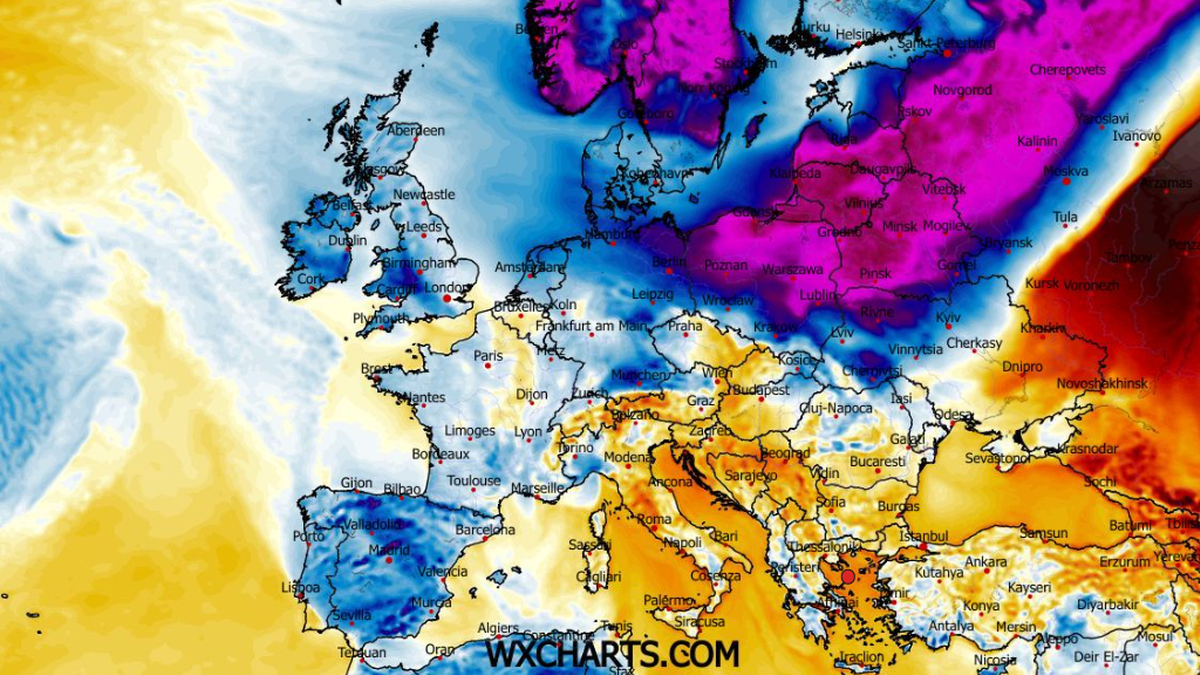 Po cieplejszym weekendzie do Polski dotrze kolejna fala mroźnego powietrza