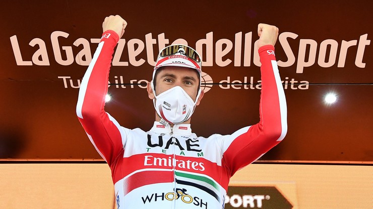 Giro d'Italia: Ulissi wygrał etap, Almeida powiększa przewagę