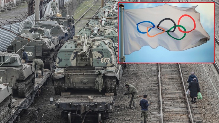 Wojna na Ukrainie. MKOl potępił Rosję. "Złamała rozejm olimpijski"