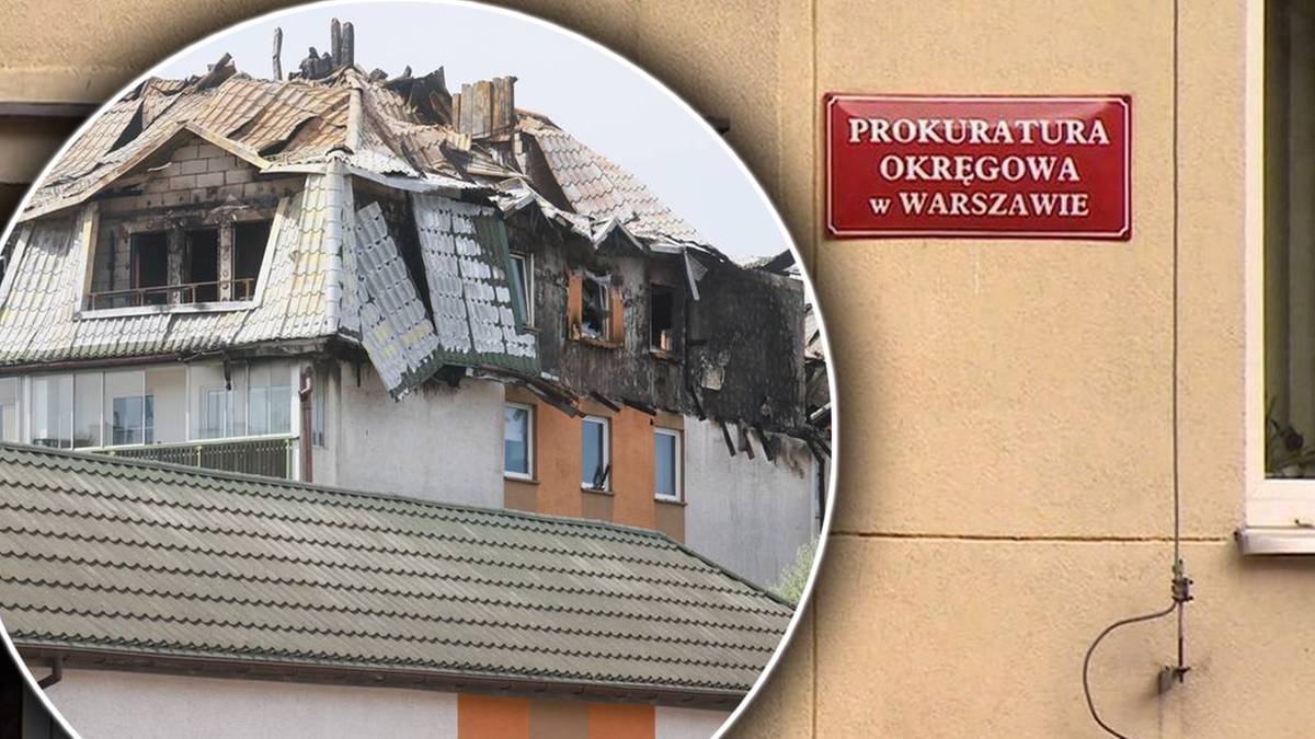 Pożar w Ząbkach. Prokuratura wszczęła śledztwo