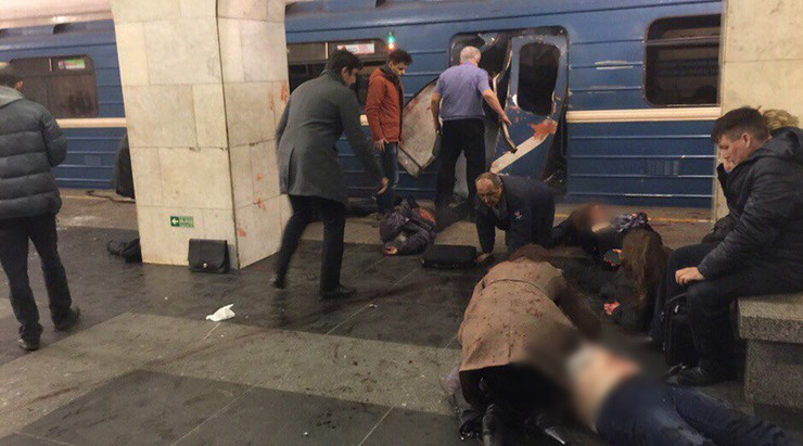 Wybuch w Sankt Petersburgu. Media informują o zamachowcu samobójcy