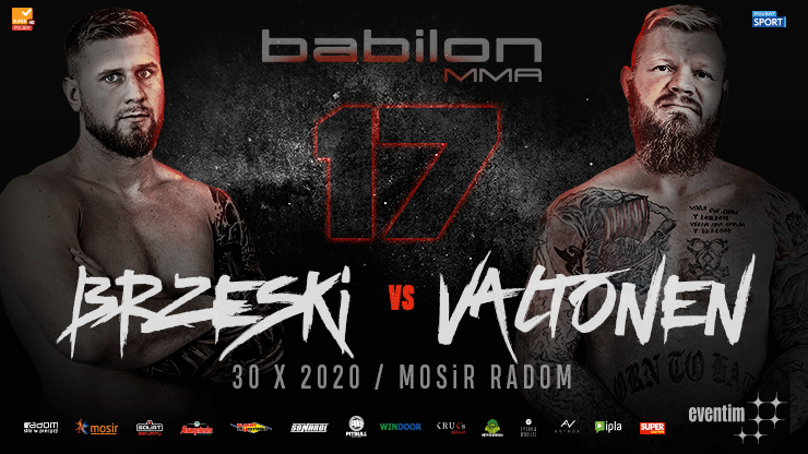 Kontrowersyjny Fin Valtonen rywalem Brzeskiego na Babilon MMA 17