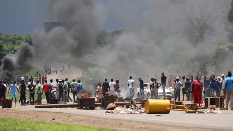 Protesty w Zimbabwe. Co najmniej kilka osób nie żyje