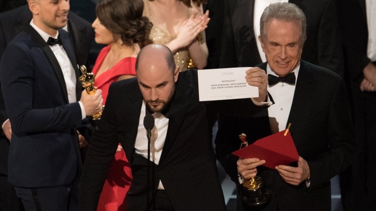 Przepraszają za wpadkę na gali Oscarów. "Sprawdzamy, jak do tego doszło"