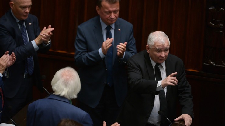 Kaczyński w Sejmie: Nie wiedziałem, że agentura Putina jest tak liczna