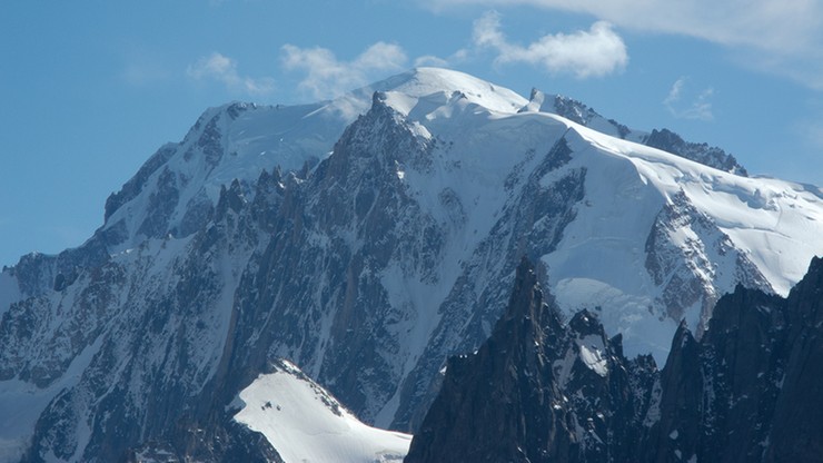 Troje alpinistów zginęło w masywie Mont Blanc. Wśród nich Polka