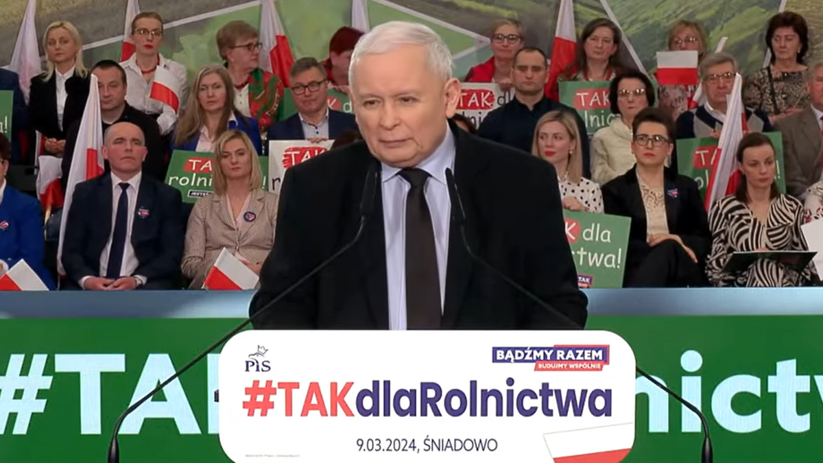 "Wielki marsz" PiS. Jarosław Kaczyński podał datę