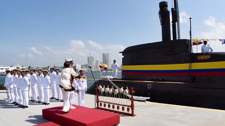 Kolumbia kupiła okręty podwodne z Niemiec