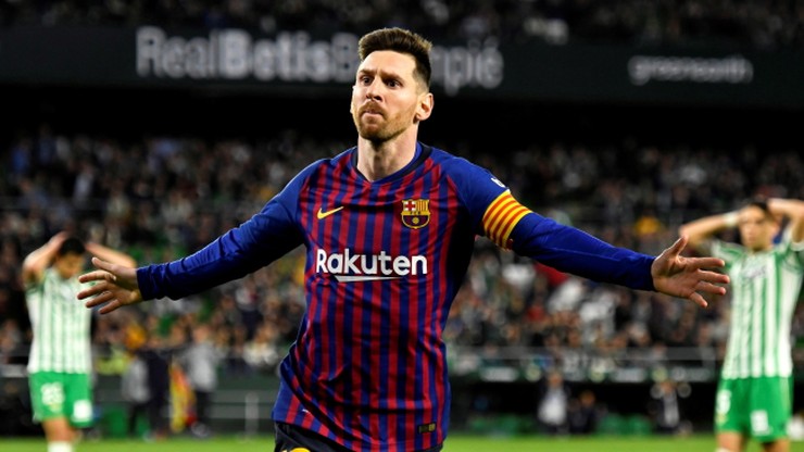 Hat-trick Messiego, gładkie zwycięstwo Barcelony