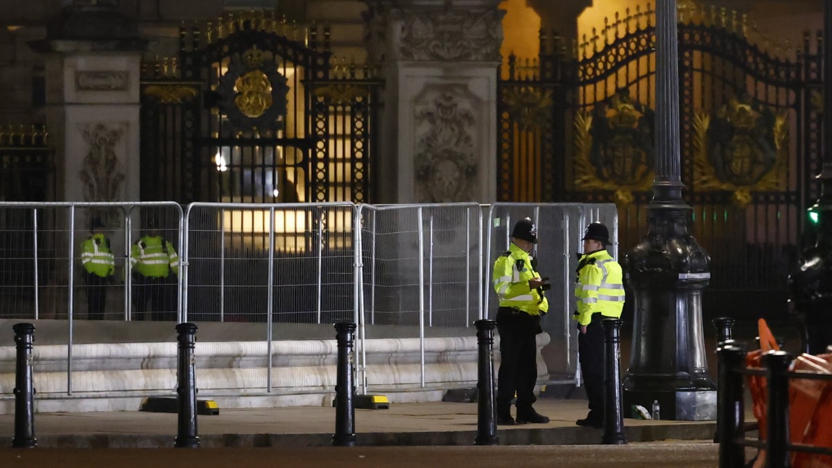 Wielka Brytania: Przerzucił przedmioty przez ogrodzenie Pałacu Buckingham. Został zatrzymany