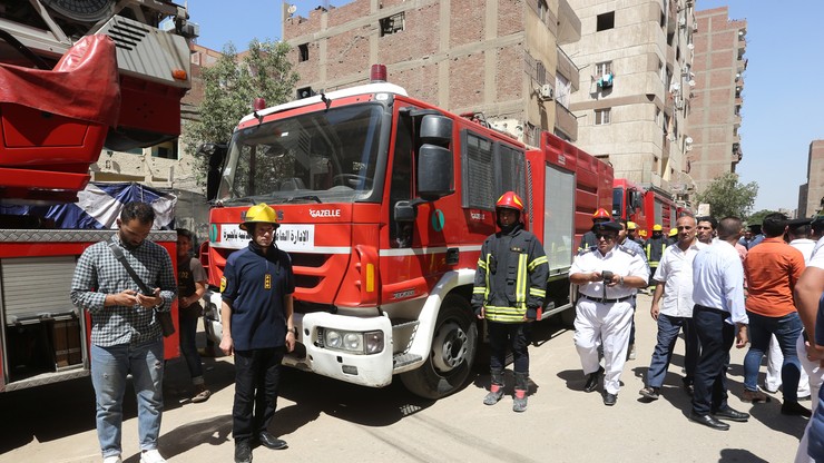 Egipt: W kościele wybuchł pożar. Wiele ofiar