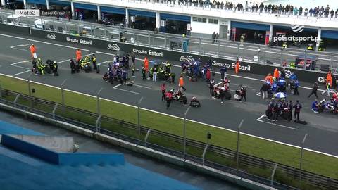 Wyścig Moto2 na torze Estoril