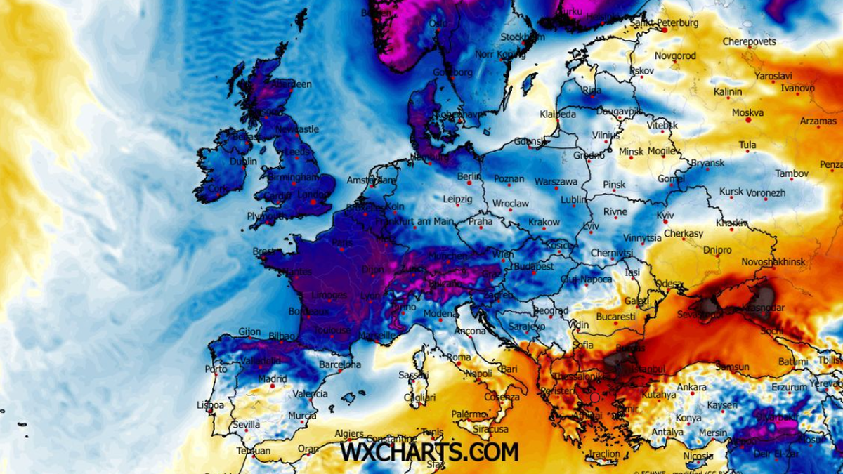 W weekend temperatury wyraźnie spadną i w prawie całej Polsce za dnia będzie mroźnie