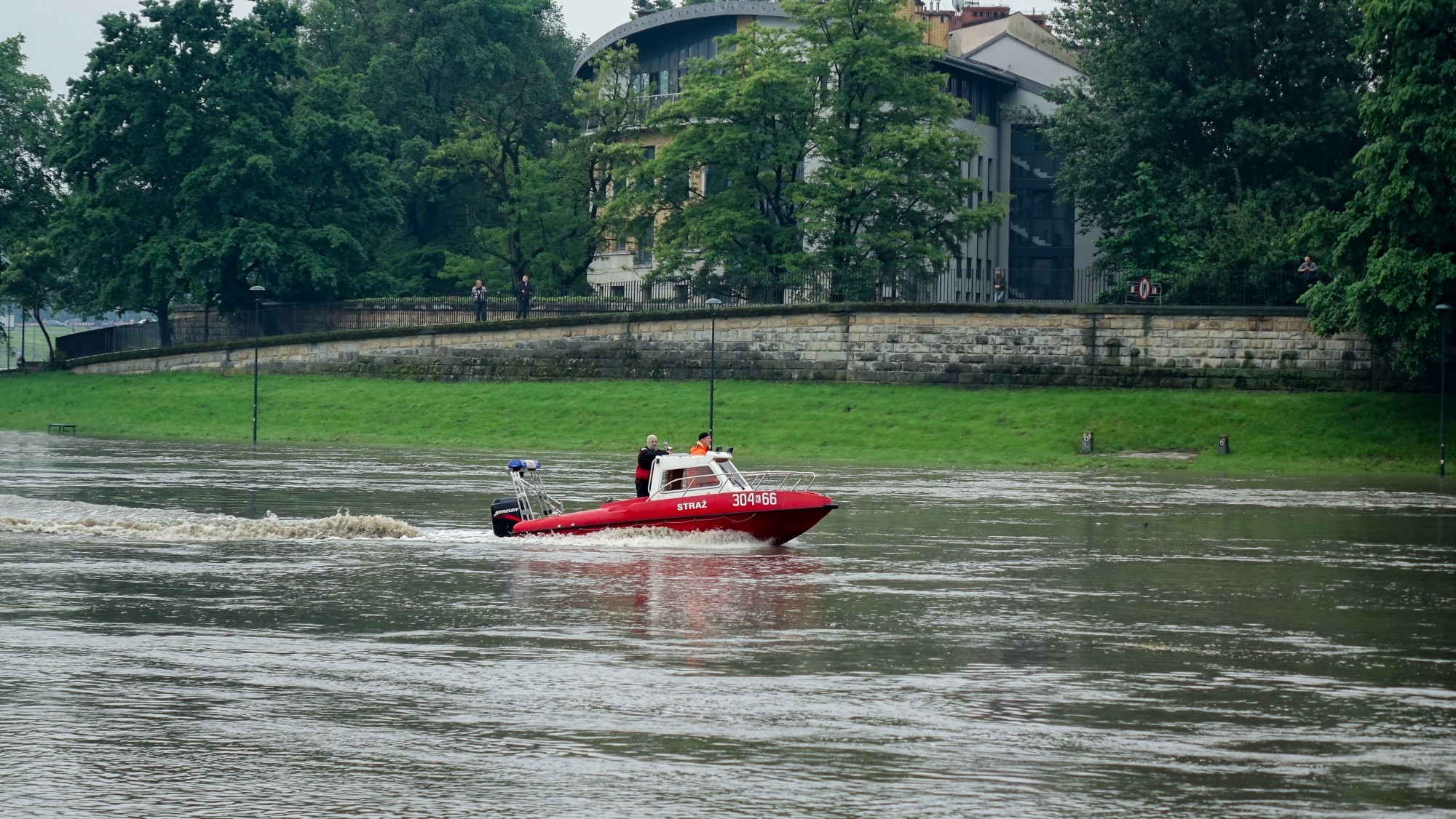 Wielka woda pod Wawelem - zdjęcie 10