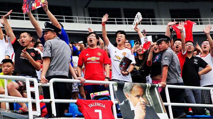 Manchester United najpopularniejszym klubem piłkarskim w Chinach