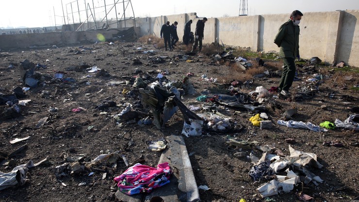 Urzędnicy USA: Iran omyłkowo zestrzelił ukraiński samolot. Teheran zaprzeczył