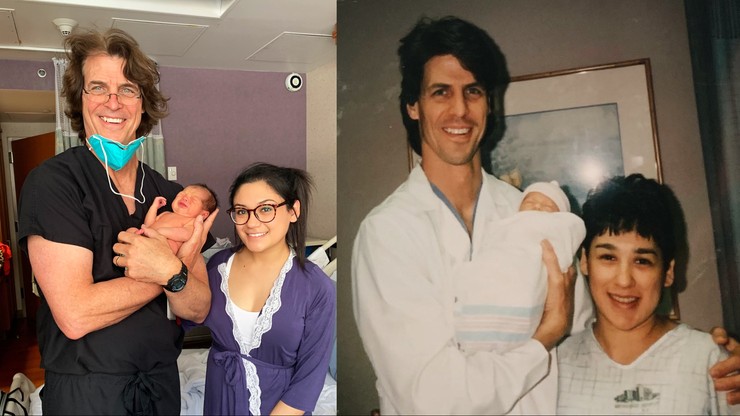 25 lat później: dwa porody, ten sam lekarz