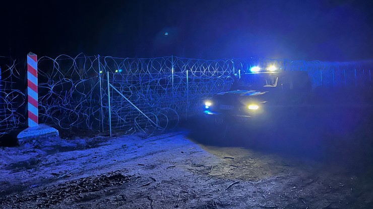 Straż Graniczna. Prowokacje na granicy z Białorusią. Padły strzały