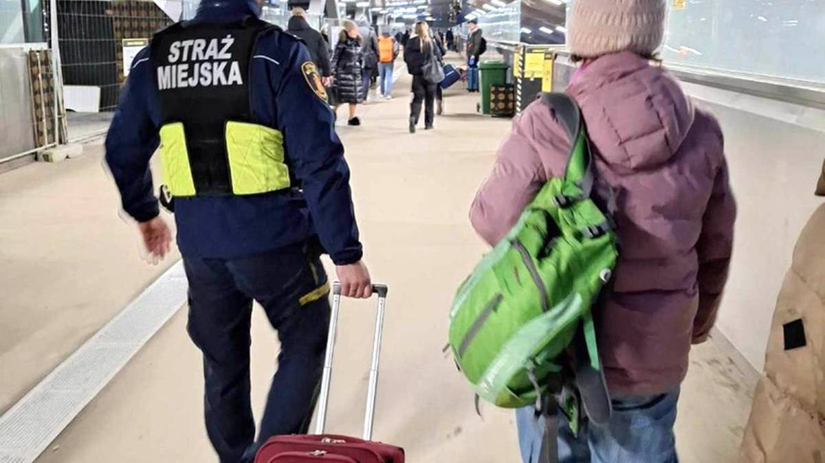 Na warszawskiej Pradze zgubiła się Czeszka. Pomogli strażnicy miejscy