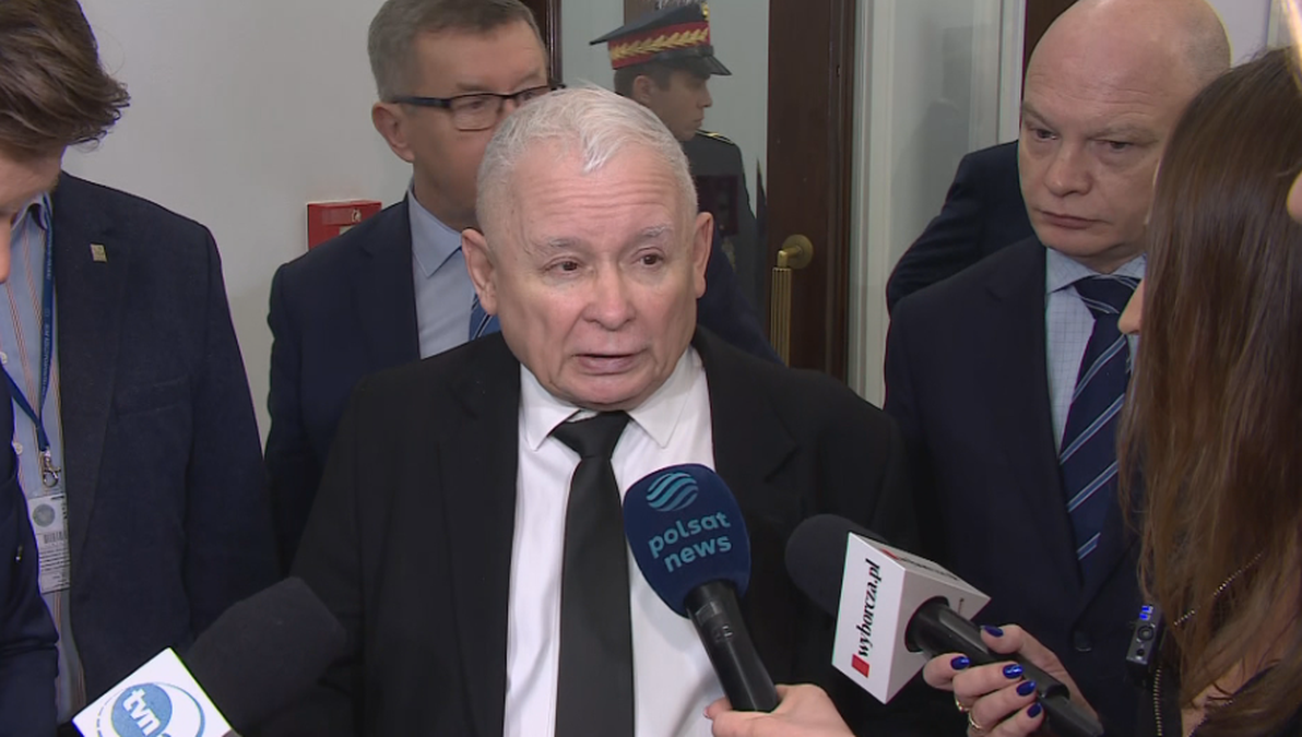 Jarosław Kaczyński o Piotrze Wawrzyku: Oczywiście, że go kojarzę