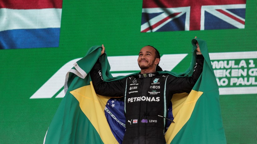 GP Brazylii: Lewis Hamilton ukarany finansowo
