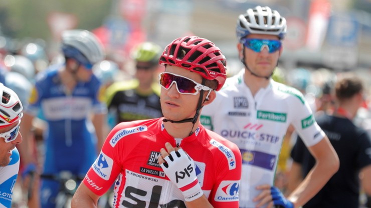 Vuelta a Espana: Kwiatkowski stracił pozycję lidera