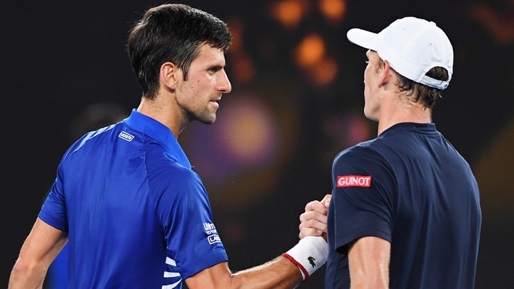 Australian Open: Djokovic pewnie pokonał Kruegera w I rundzie