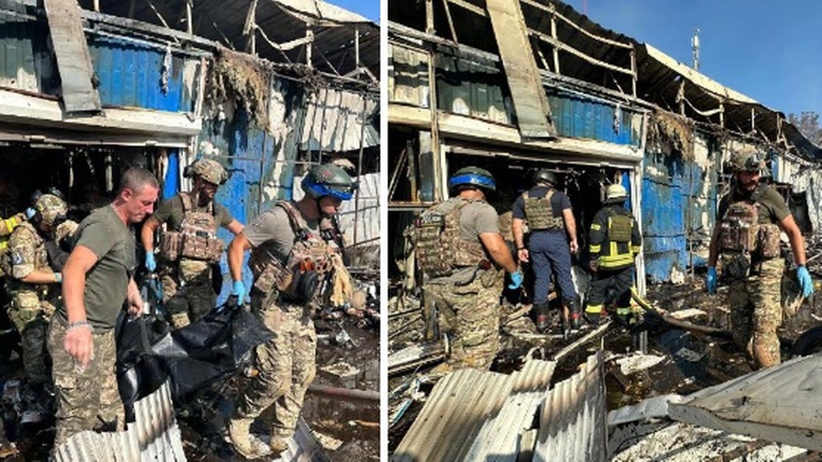 Ukraina. Rosjanie przeprowadzili atak rakietowy na miasto Konstantynówka. Nie żyje 17 osób