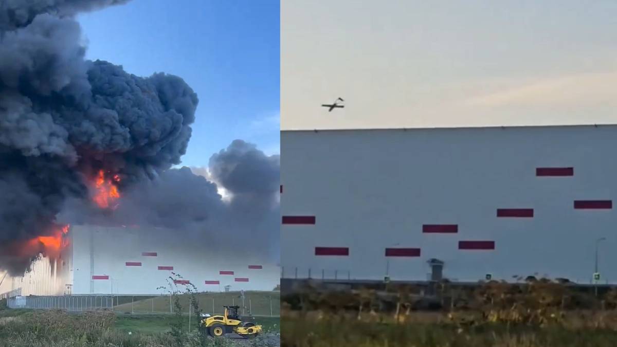 Otężne ataki w głębi Rosji. Pożary pod Moskwą i Petersburgiem
