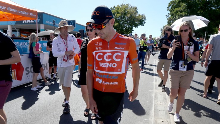 Tour Down Under: Bevin z CCC nie obronił koszulki lidera