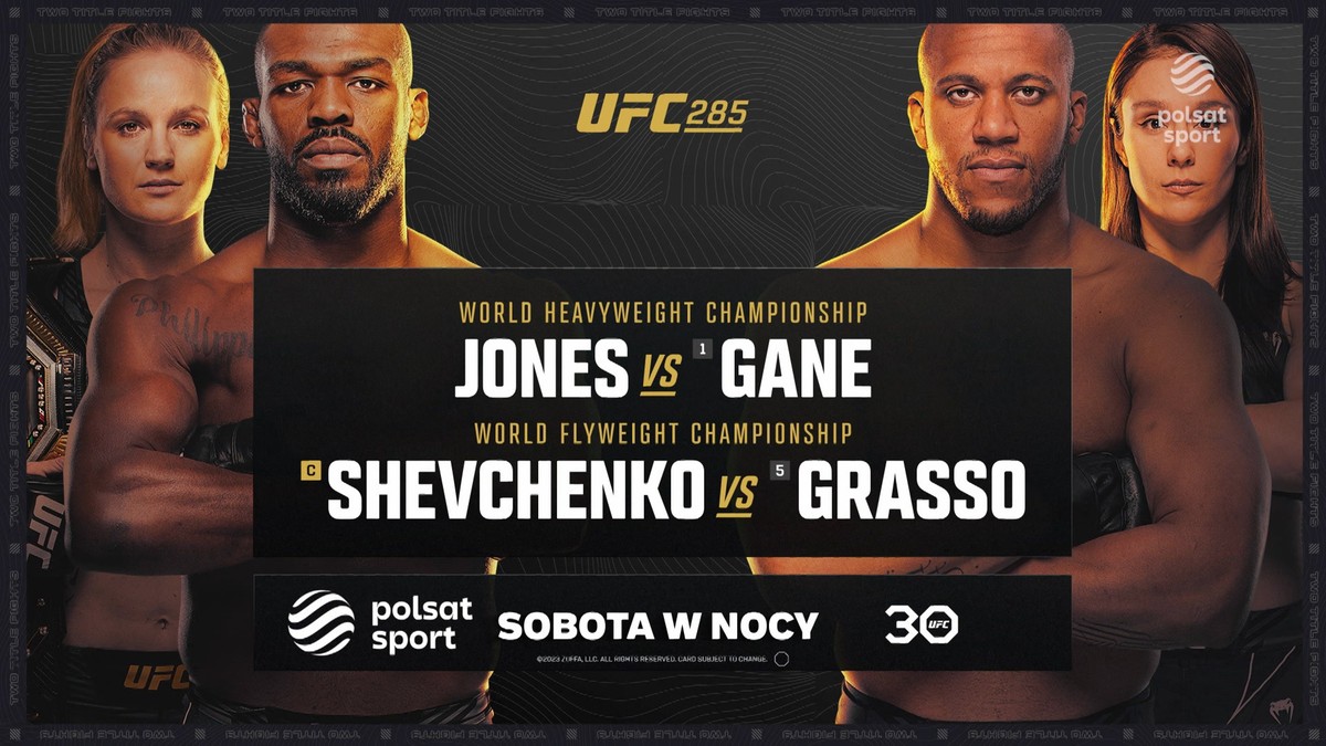 UFC 285: Jon Jones i Mateusz Gamrot w Polsacie Sport