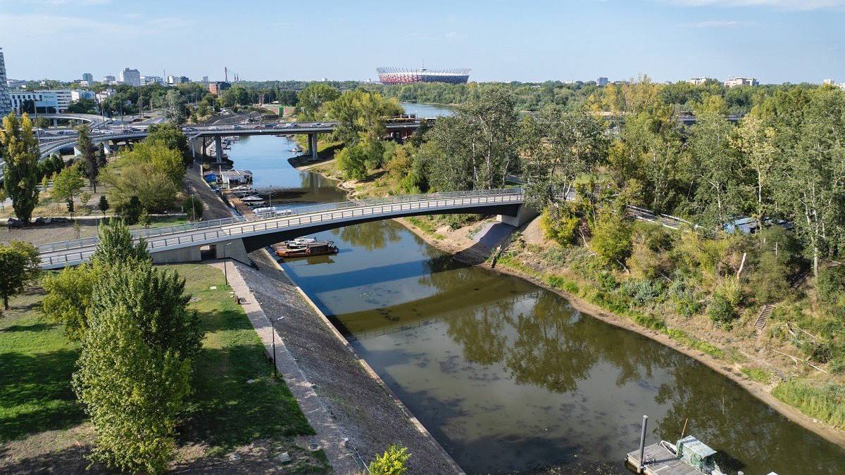 Warszawa z nową kładką. "Długo wyczekiwane udogodnienie"