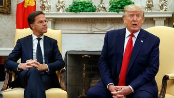 Tajna misja szefa NATO. Rutte spotkał się z Trumpem